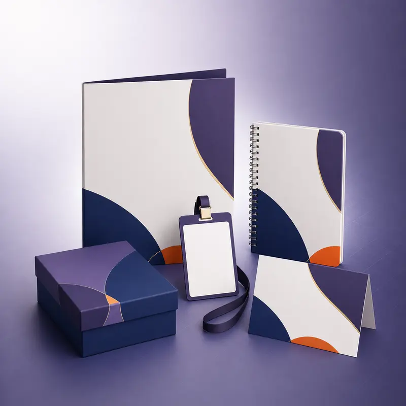Materiais gráficos personalizados para ações de endomarketing