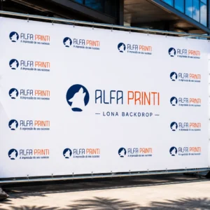 Lona backdrop personalizada para eventos sao paulo rio de janeiro salvador bahia minas gerais entrega rapida comprar feiras congressos