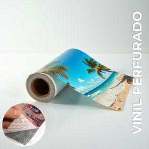 Adesivos Vinil Perfurado Way Vision -  Tamanho Personalizado M²