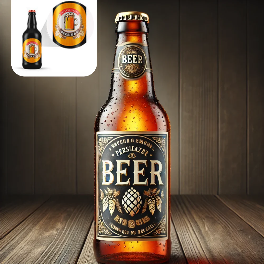 Rotulos adesivos para garrafa de cerveja onde imprimir online personalizado